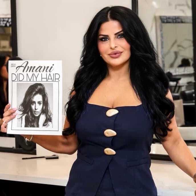 Portrait of AMANI MESLEH, a professional stylist at Runway Salon & Beauty Bar, showcasing their expertise and style.
